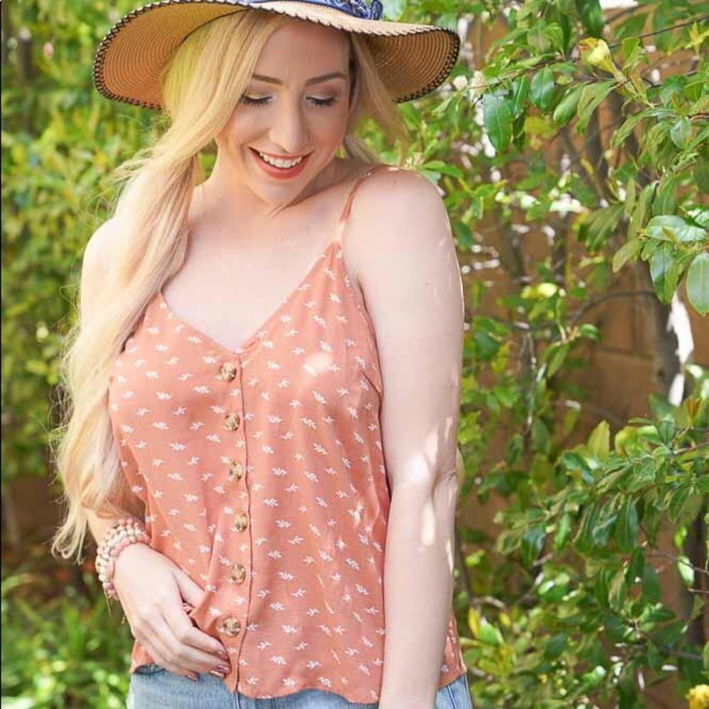 Bristol Button Up Tank ☀️